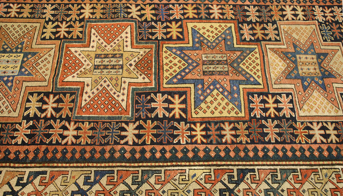 Antique Caucasian Shirvan Runner Rug n°:38745009